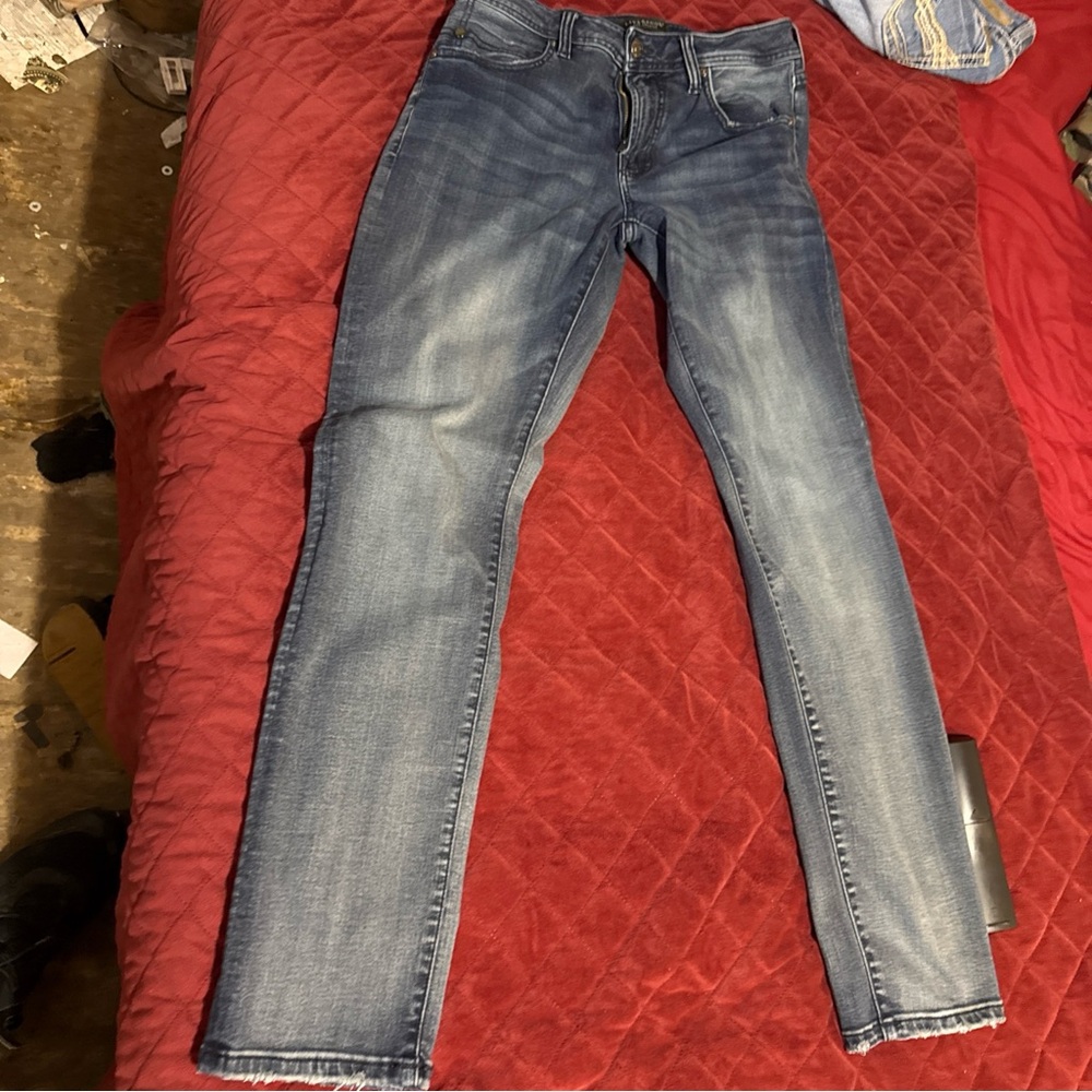 Liverpool Dark Blue Denim Jeans